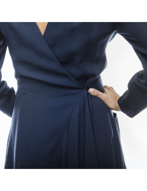 Robe CHANEL T 38 FR bleue