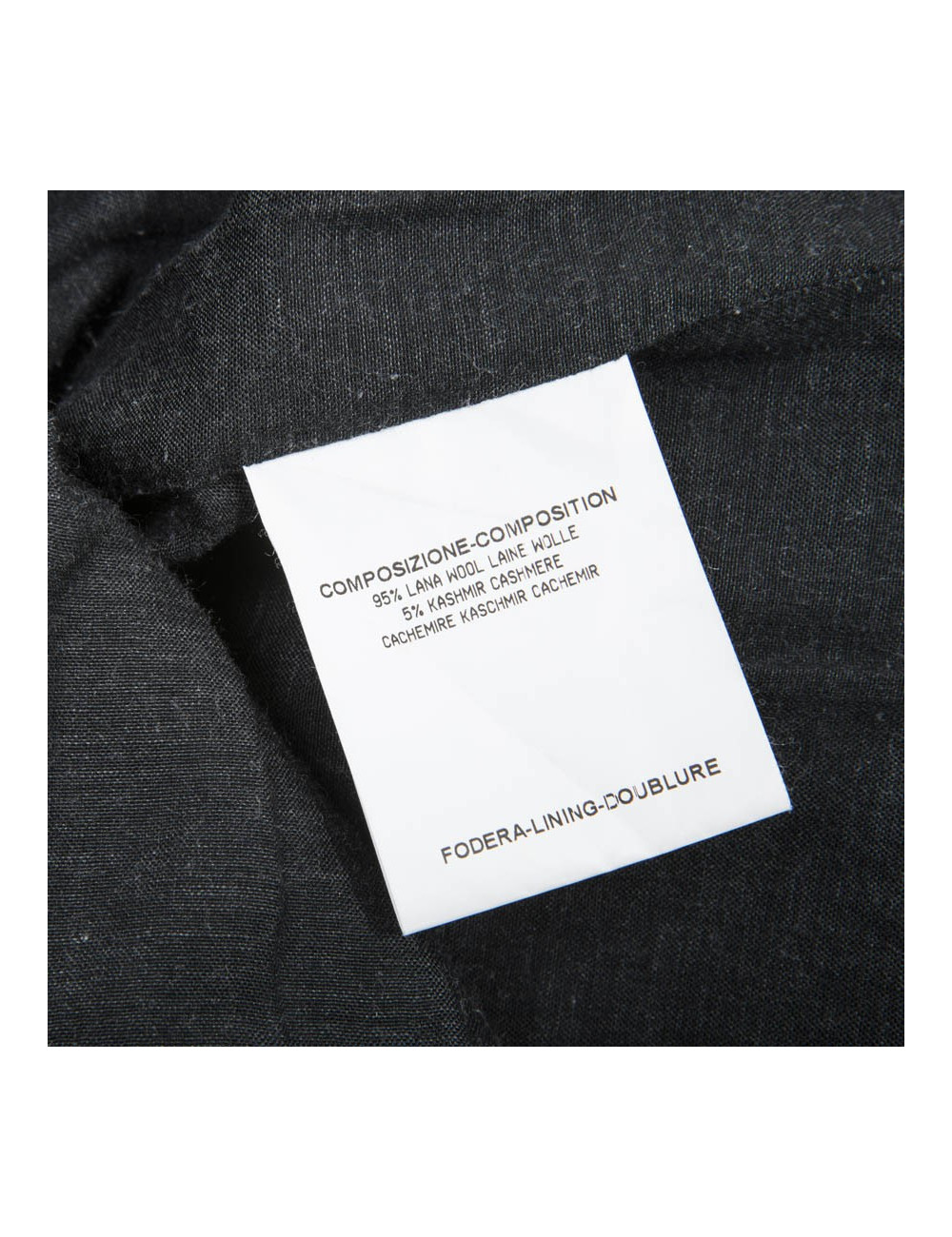 Robe YVES SAINT LAURENT en laine grise T38