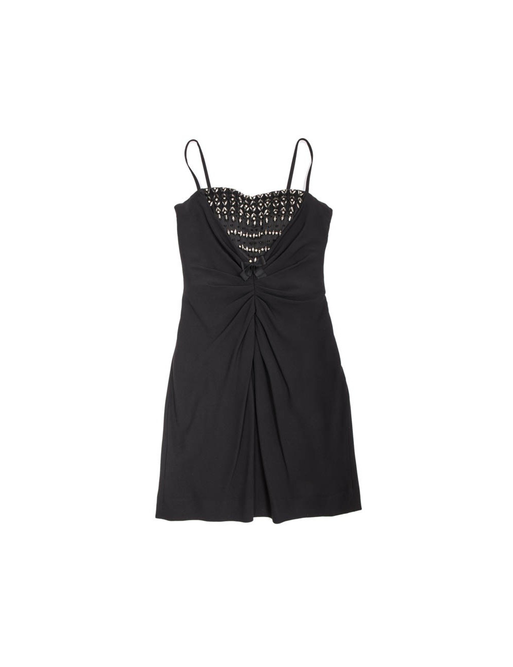 Robe CHRISTIAN DIOR T 38 FR avec pierres et perles