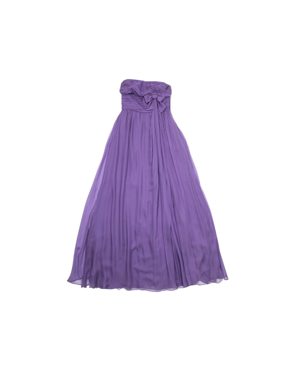 Robe du soir CHRISTIAN DIOR soie mauve