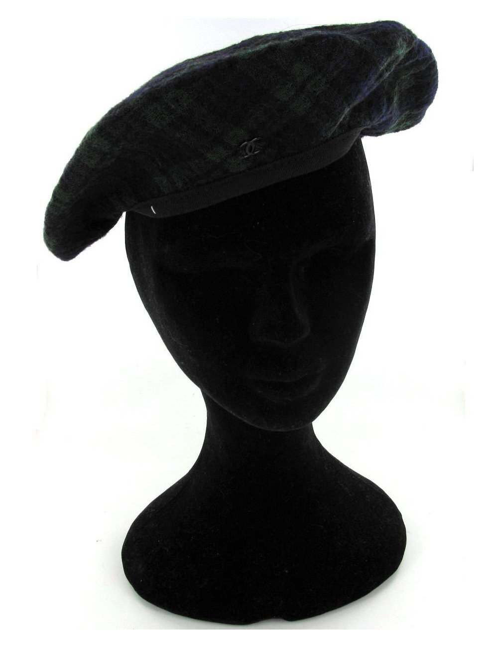 Beret CHANEL tweed bicolore