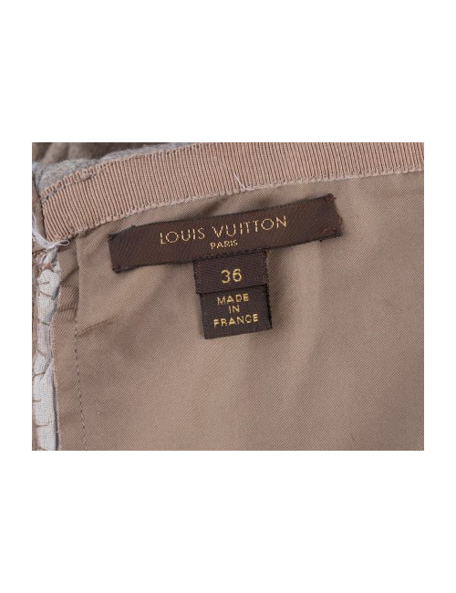 Robe longue LOUIS VUITTON et châle