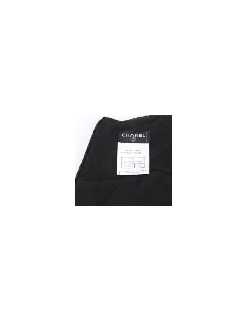 Robe  de cocktail CHANEL T 36 soie 