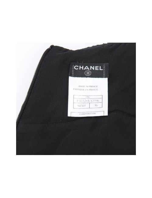 Robe  de cocktail CHANEL T 36 soie 