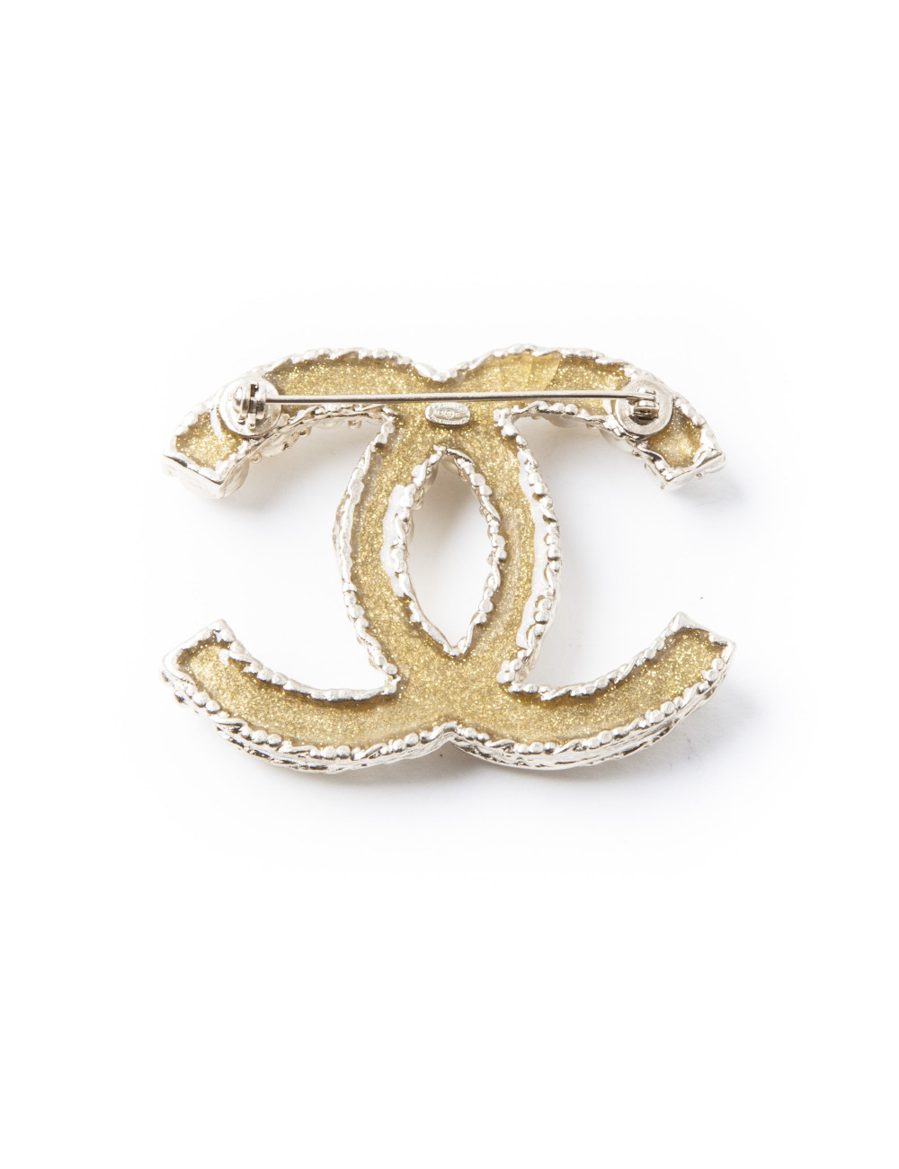   Imposante broche CHANEL perles nacrées