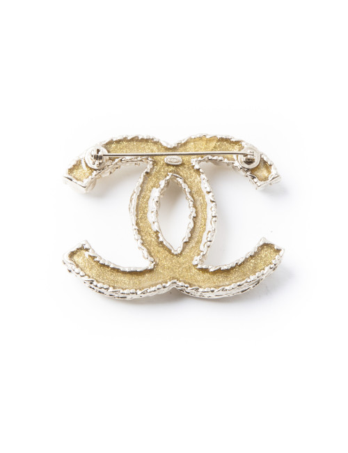   Imposante broche CHANEL perles nacrées