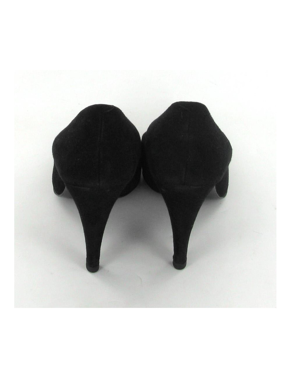 Escarpins CHANEL T 37 en daim noir