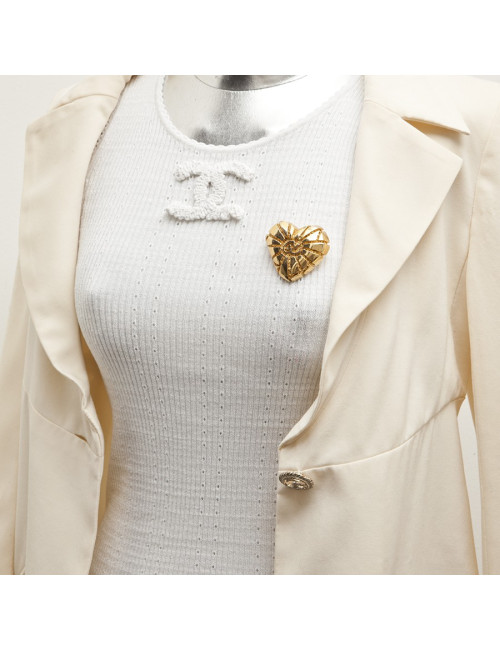 Broches CHRISTIAN LACROIX  coeur Vintage