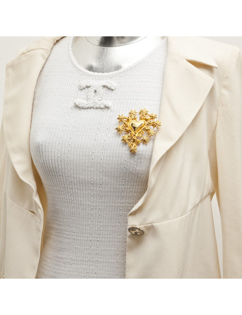 Broche CHRISTIAN LACROIX Coeur  Vintage