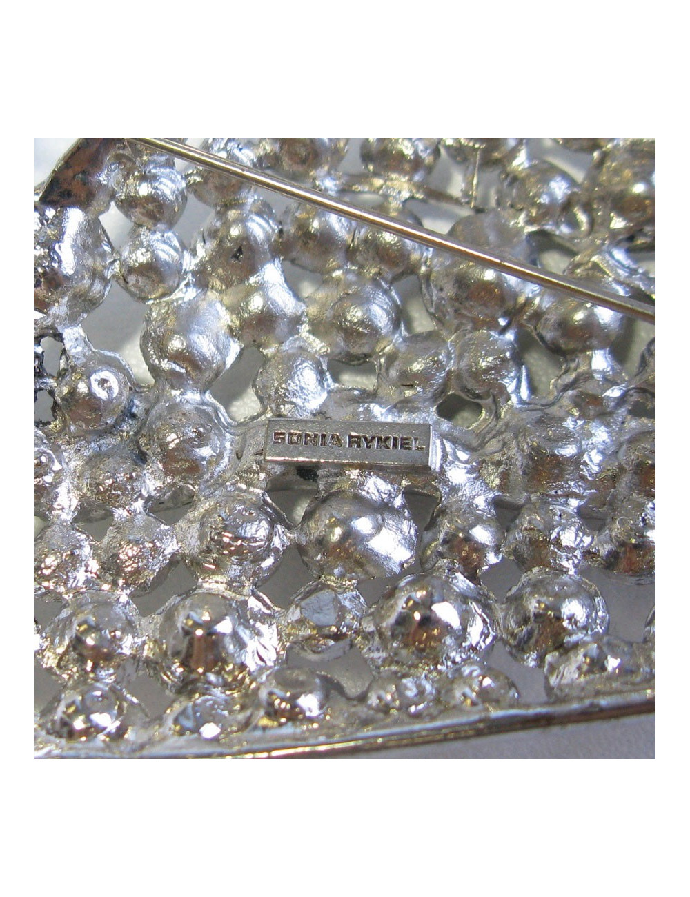 xxx Broche SONIA RYKIEL cygne sertie de brillants