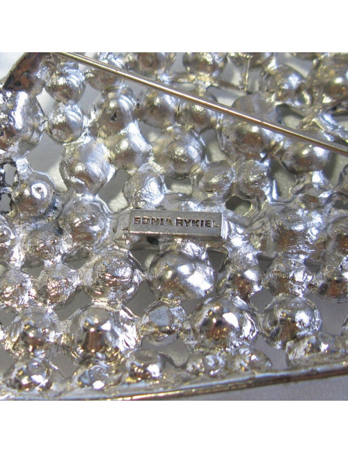 xxx Broche SONIA RYKIEL cygne sertie de brillants