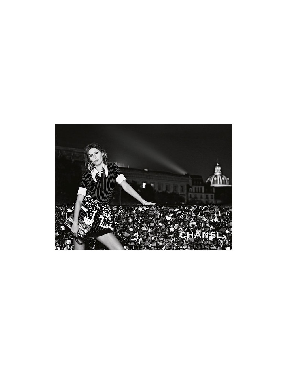 CHANEL timeless double flap bag in gilded leather limited edition