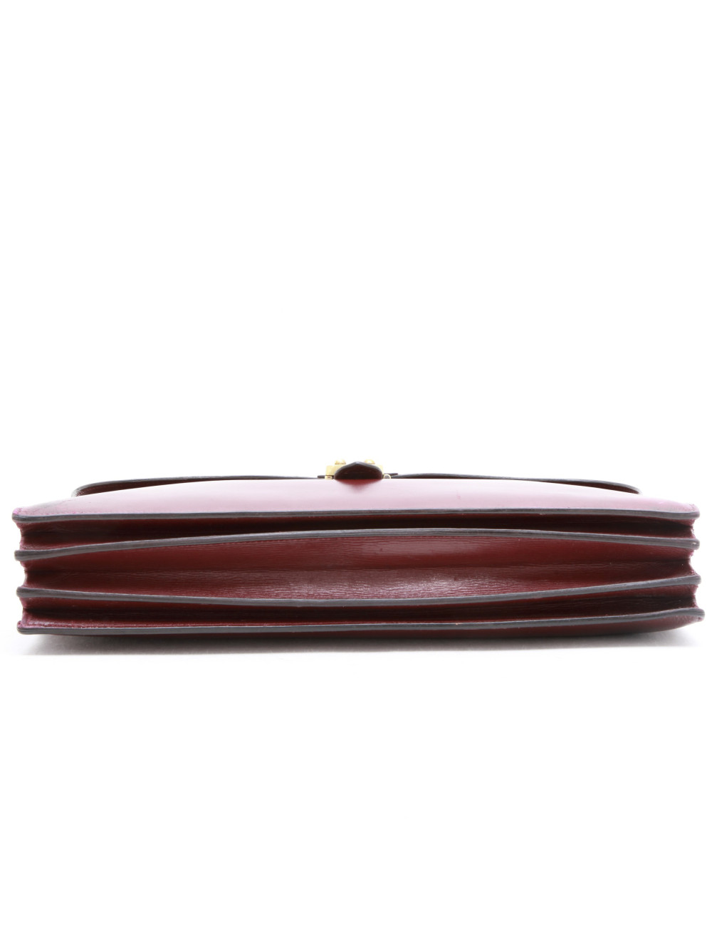  Sac à dépêches" (1950)  HERMES en cuir  box rouge