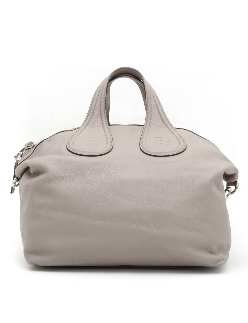GIVENCHY Nightingale bag large model in pink beige leather