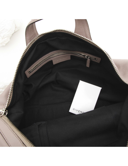 GIVENCHY Nightingale bag large model in pink beige leather