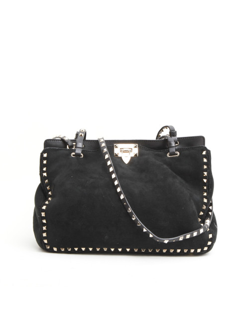 Sac VALENTINO  monton retourné noir