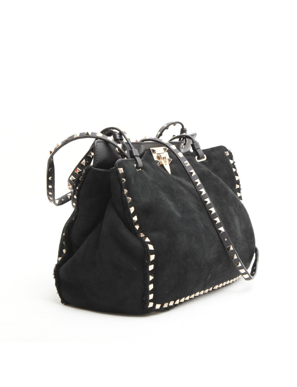 Sac VALENTINO mouton retourné noir