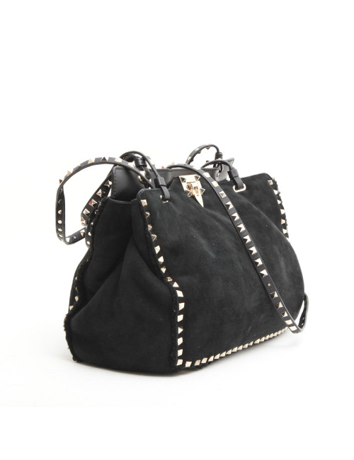 Sac VALENTINO mouton retourné noir