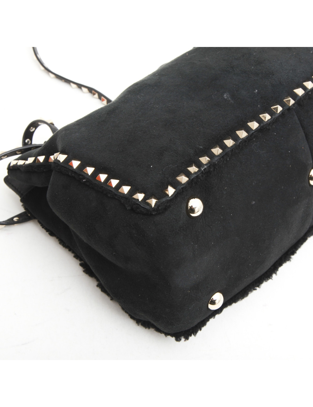 Sac VALENTINO mouton retourné noir