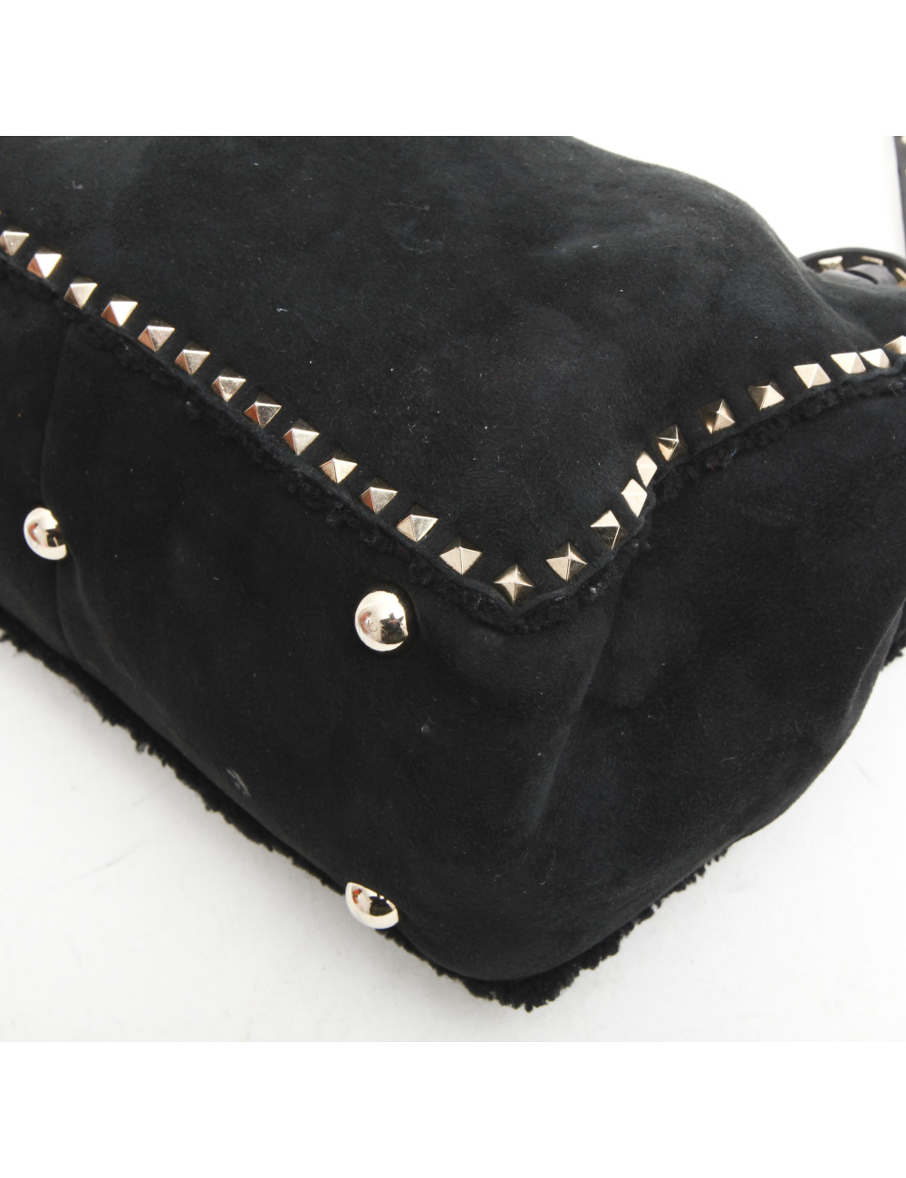 Sac VALENTINO  monton retourné noir