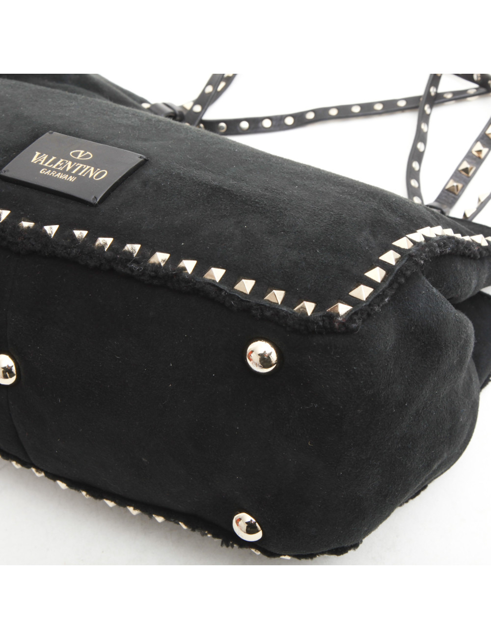 Sac VALENTINO  monton retourné noir