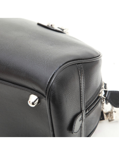 Sac DIOR cuir grainé noir