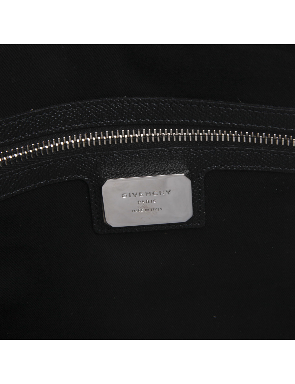 Sac GIVENCHY en cuir rayé blanc et noir