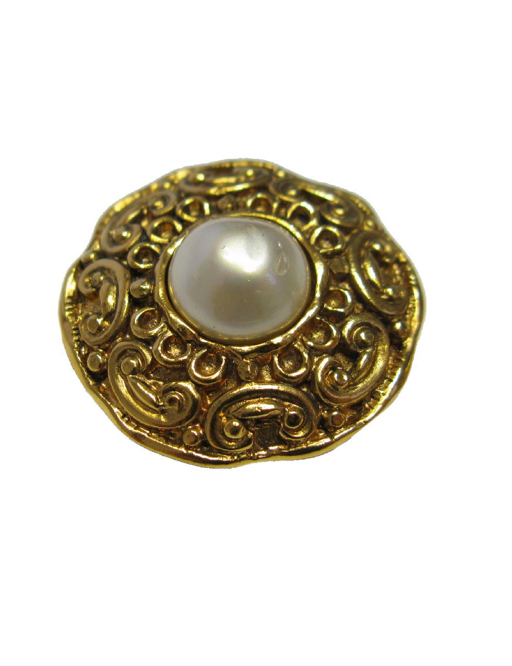 Boucles d'oreille CHANEL clips Vintage