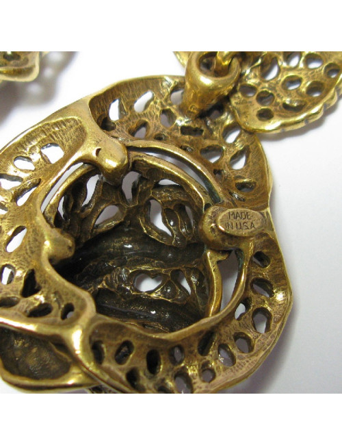 Boucle d'oreille OSCAR DE LA RENTA pendantes