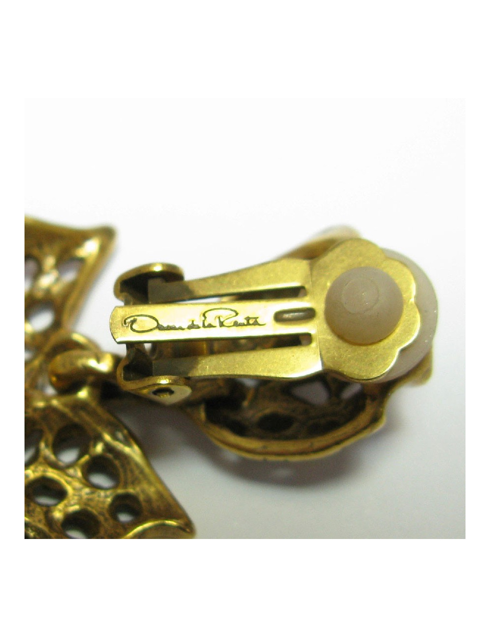 Boucle d'oreille OSCAR DE LA RENTA pendantes