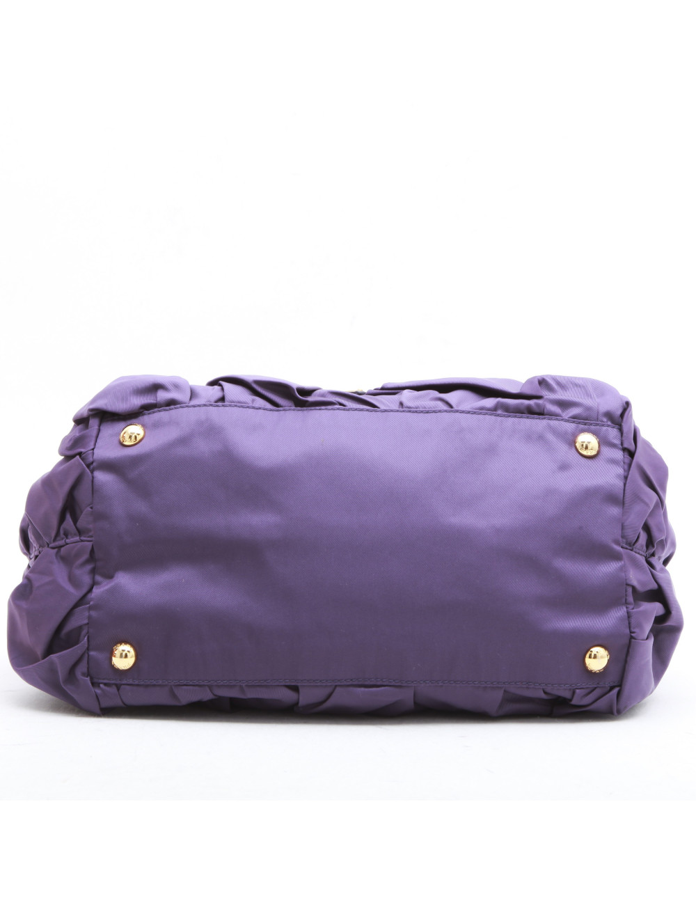 Sac PRADA en satin violet