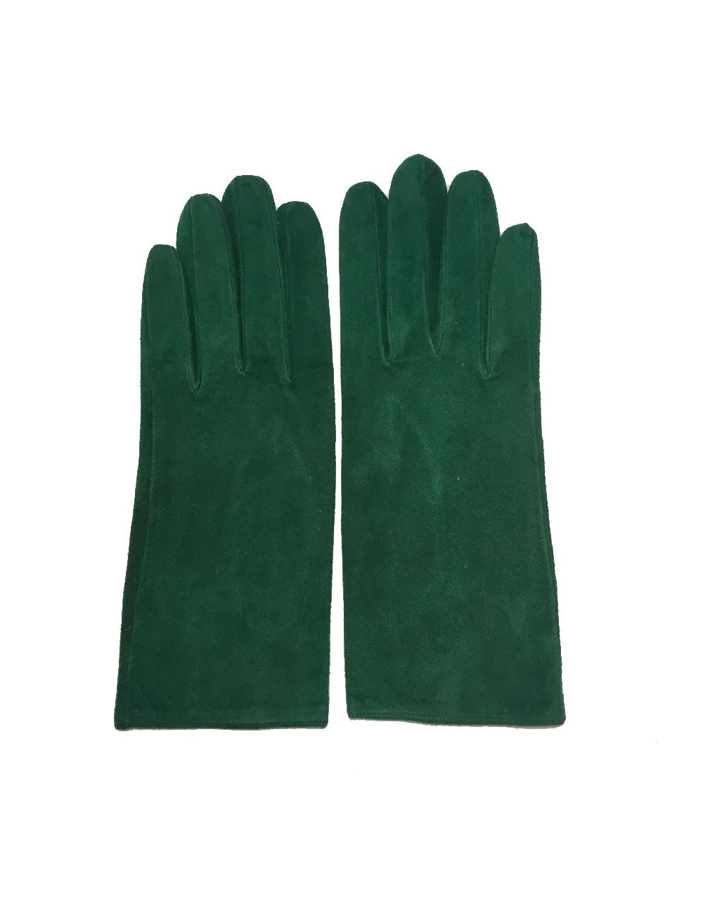 Gants CHRISTIAN DIOR suede verte