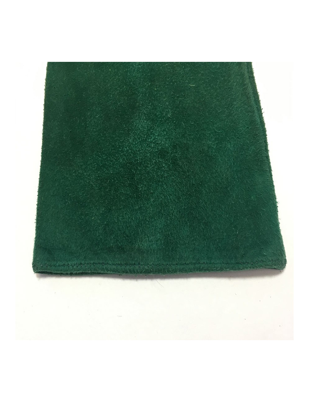 CHRISTIAN DIOR green suede gloves