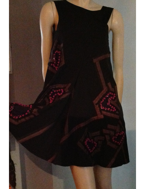 Robe CHLOE T34 en soie 