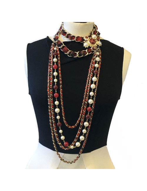 Sautoir CHANEL "Paris-Edimbourg"