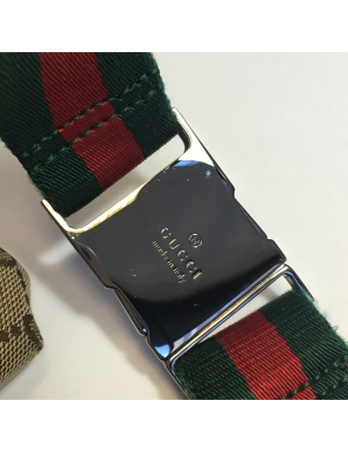 Ceinture banane GUCCI Tissu et cuir