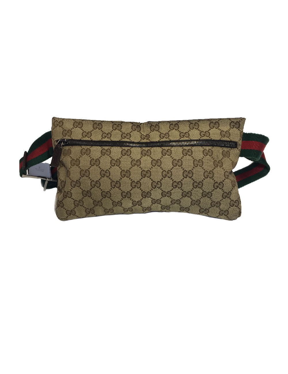 Ceinture banane GUCCI Tissu et cuir