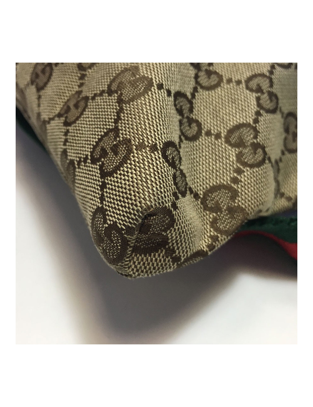 Ceinture banane GUCCI Tissu et cuir