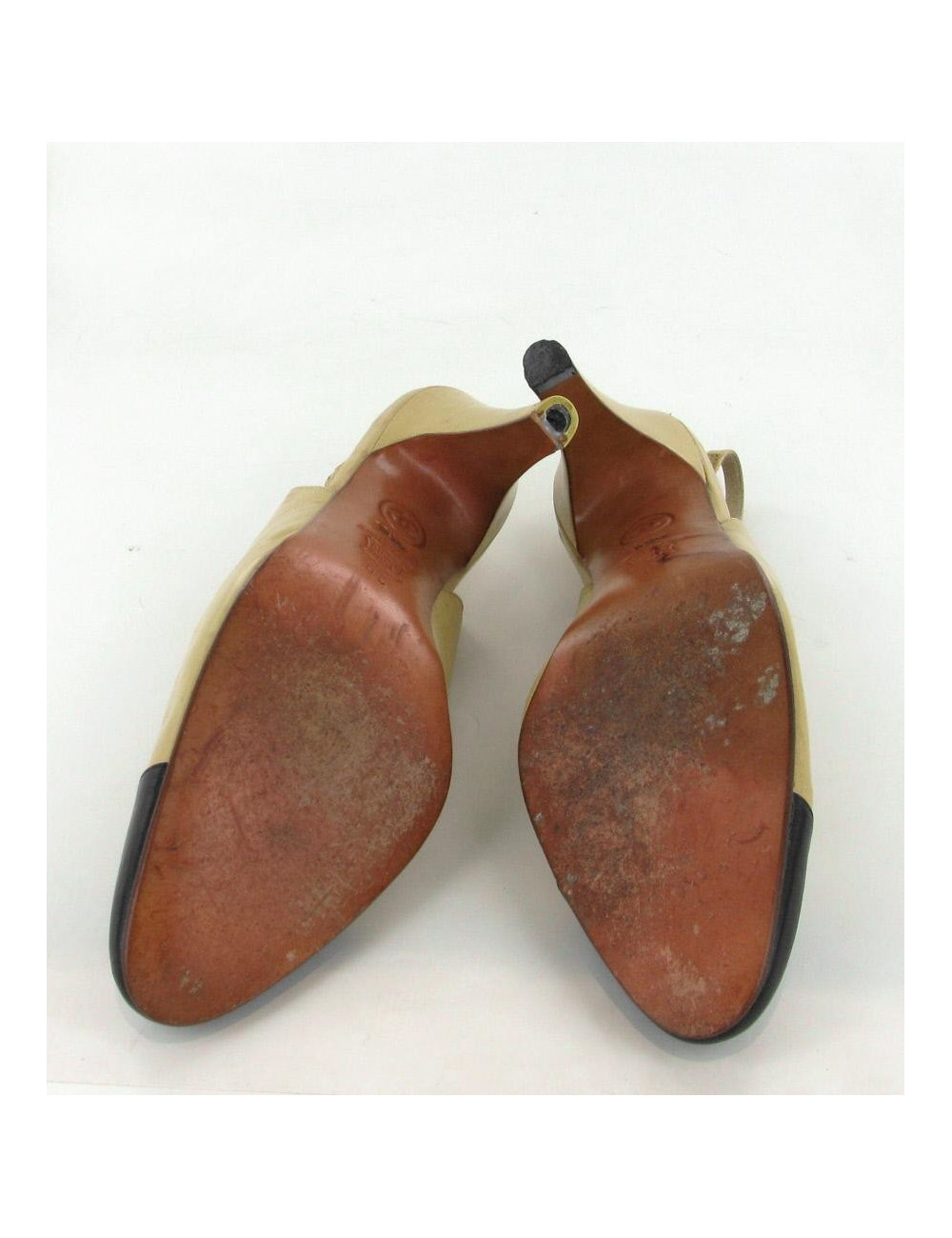 Escarpins CHANEL bicolore T39