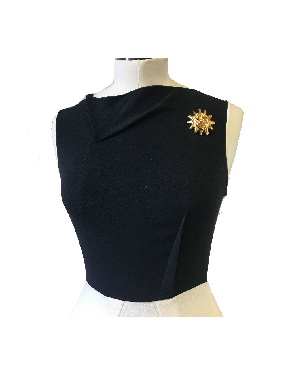 Broche CHRISTIAN LACROIX soleil vintage