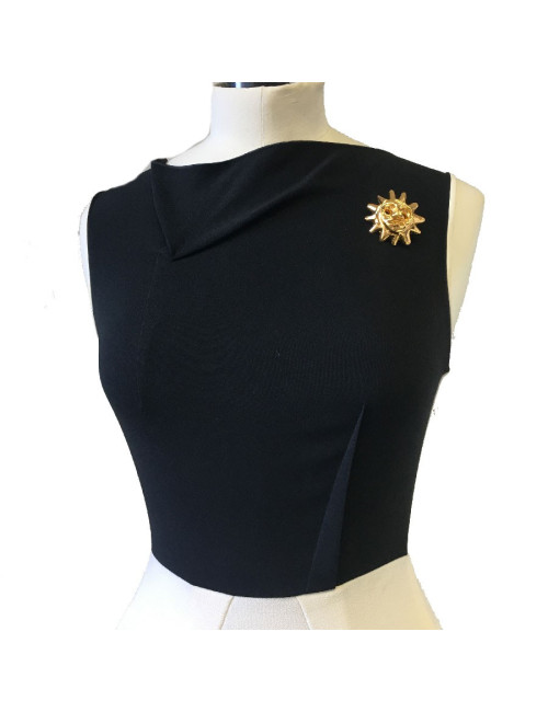 Broche CHRISTIAN LACROIX soleil vintage