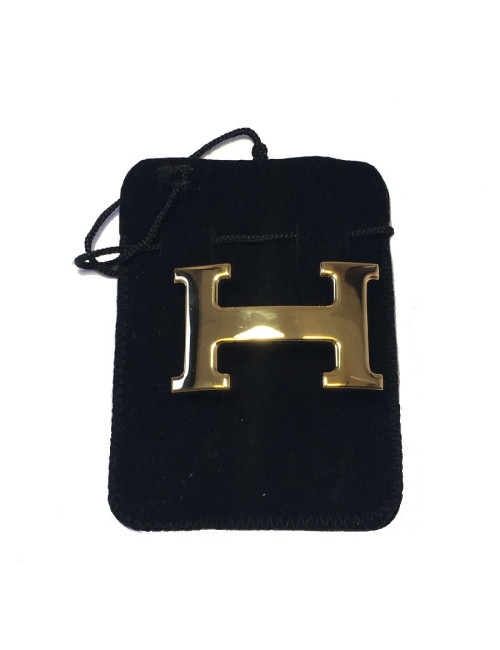 Boucle H HERMÈS dorée 32mm