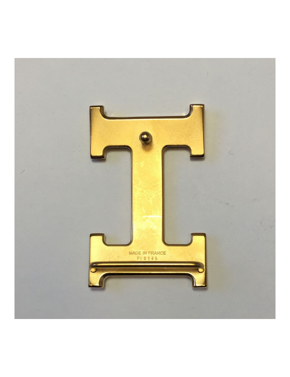 Boucle H HERMÈS dorée 32mm