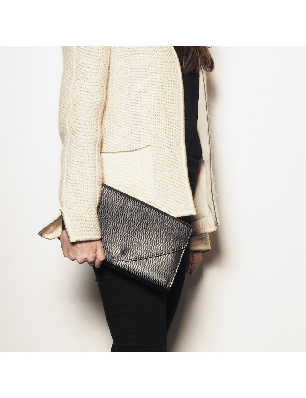 pochette LOUIS VUITTON epi noir