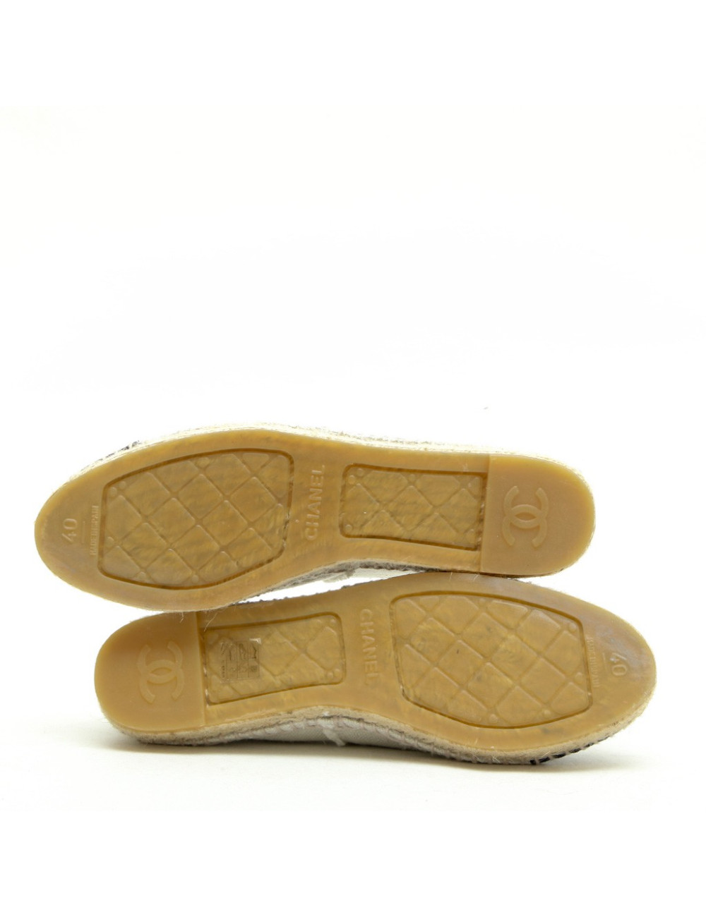 Baskets CHANEL T  EN TOILE