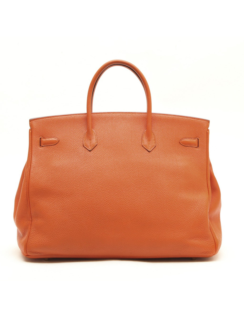 Birkin 40 HERMES  cuir togo orange