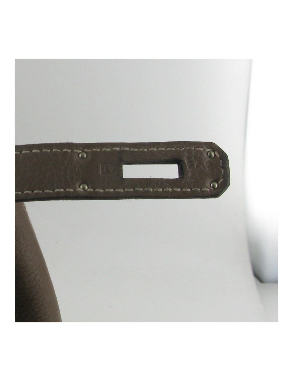 BIRKIN 40 HERMES étoupe taurillon clémence