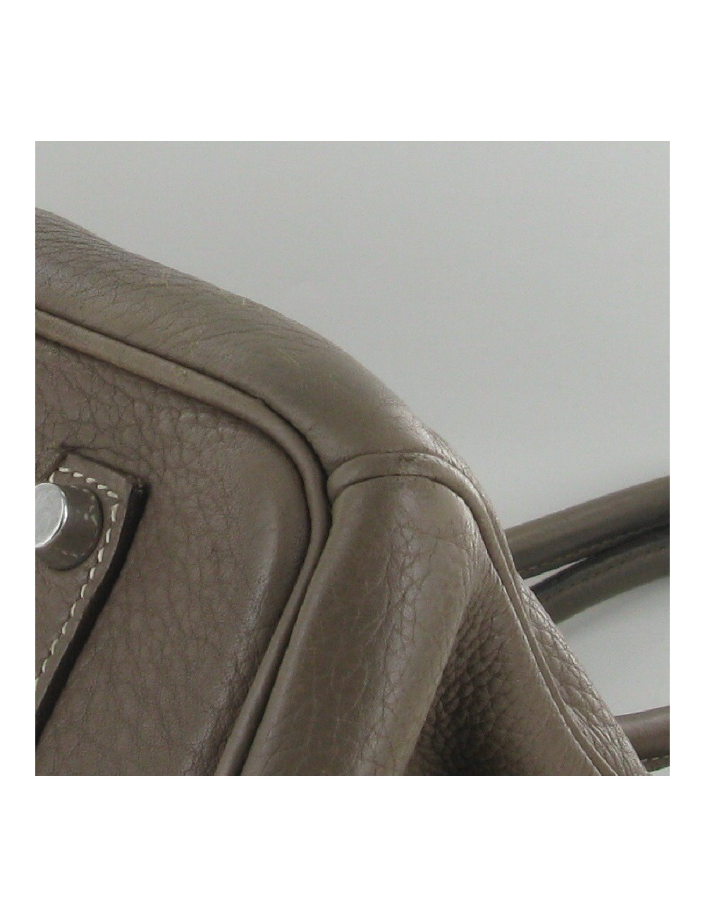 BIRKIN 40 HERMES étoupe taurillon clémence