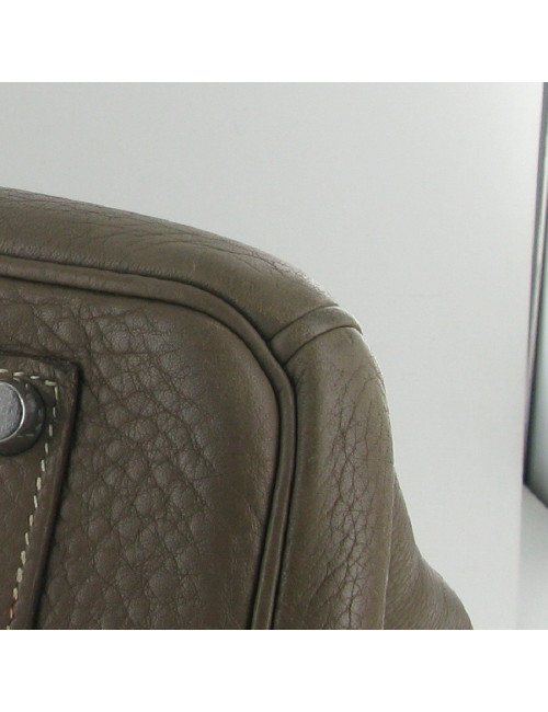 BIRKIN 40 HERMES étoupe taurillon clémence