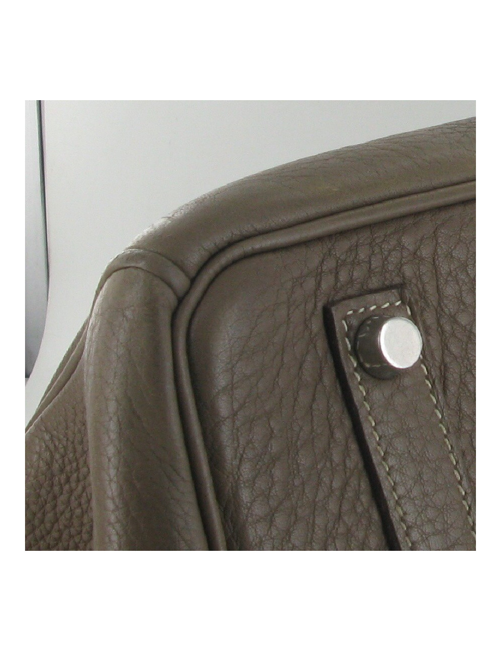 BIRKIN 40 HERMES étoupe taurillon clémence